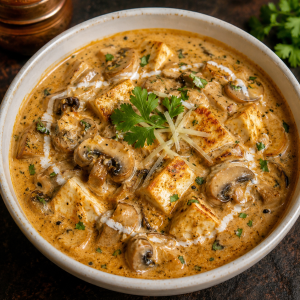 Mushroom Paneer Taj